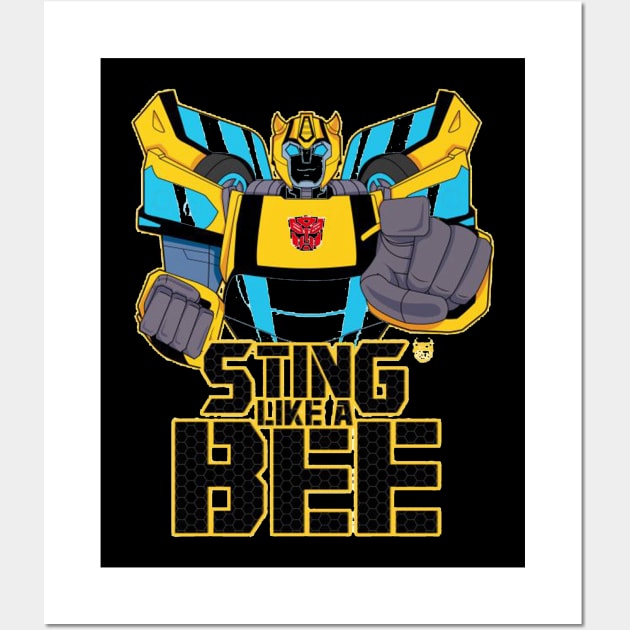 Sting Like A Bee Wall Art by Meraki01